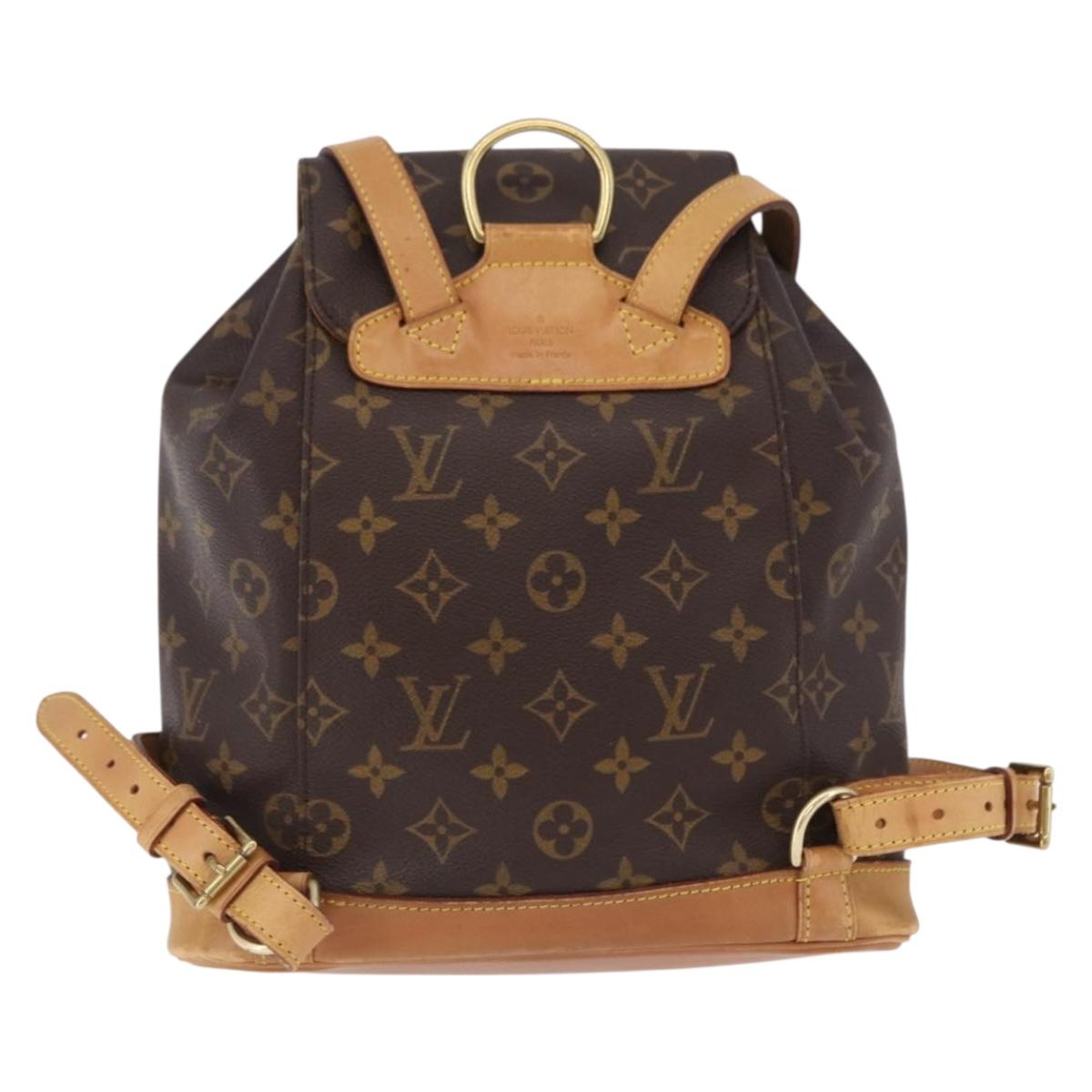 LOUIS VUITTON Monogram Montsouris MM Backpack M51136 LV Auth ka5260 - Jerrillo image 2
