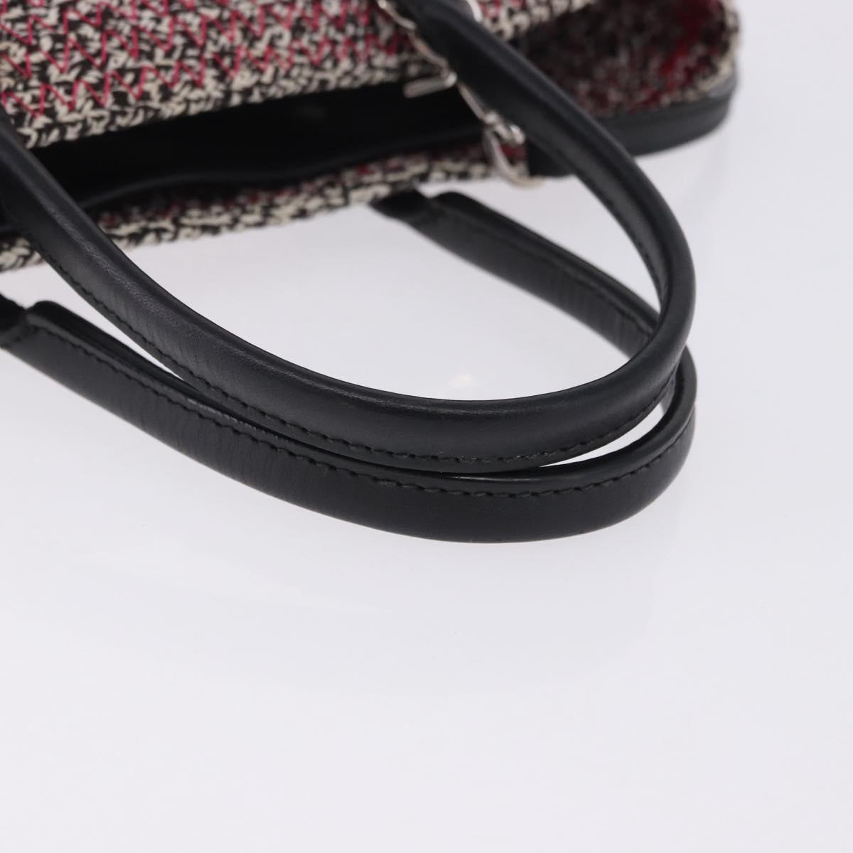 BALENCIAGA Hand Bag Canvas 2way Red Black 410790 Auth ka5418V - Jerrillo image 7