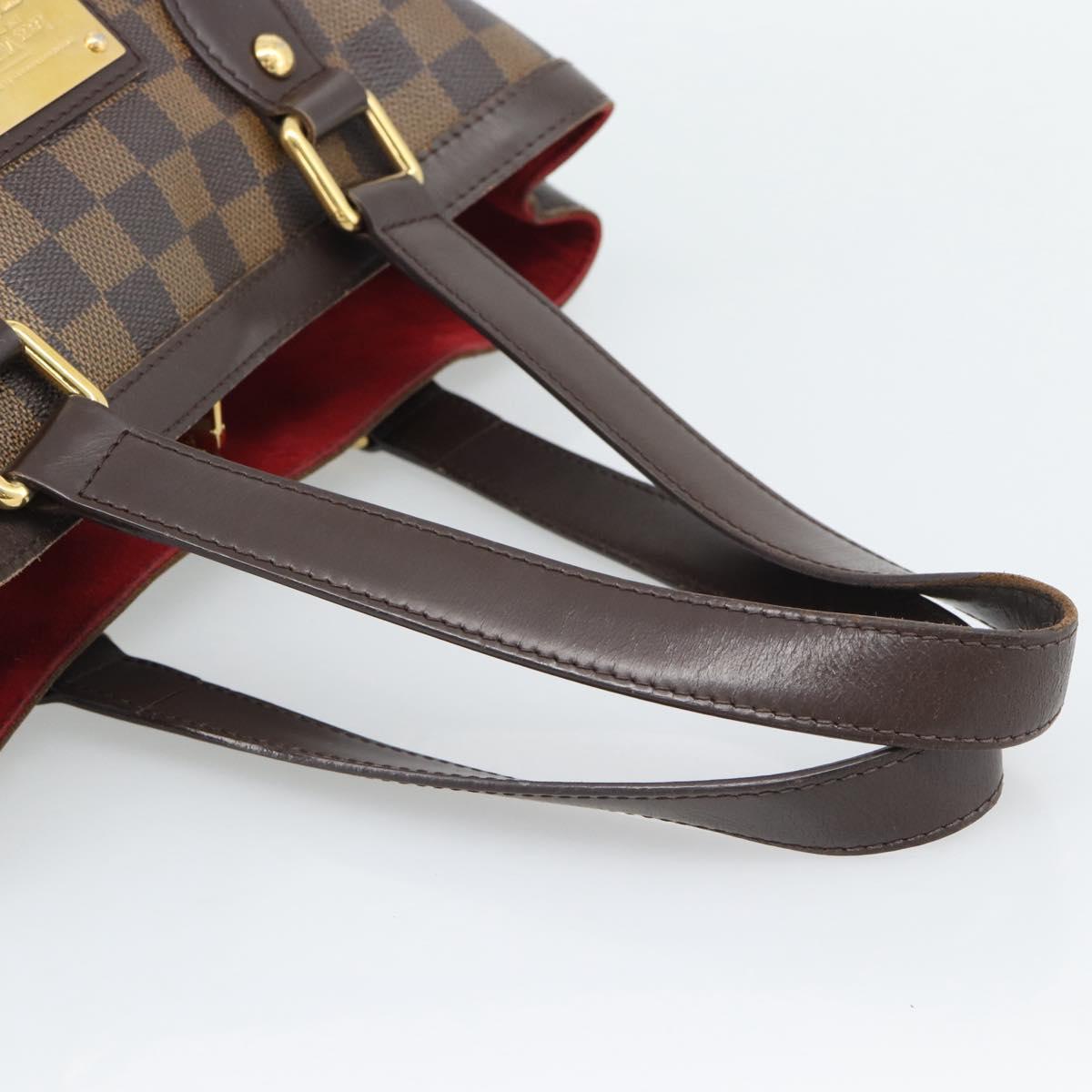 LOUIS VUITTON Damier Ebene Hampstead PM Tote Bag N51205 LV Auth ka5516 - Jerrillo image 7