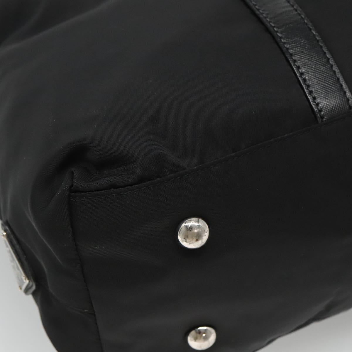 PRADA Hand Bag Nylon 2way Black Auth ki5424 - Jerrillo image 9