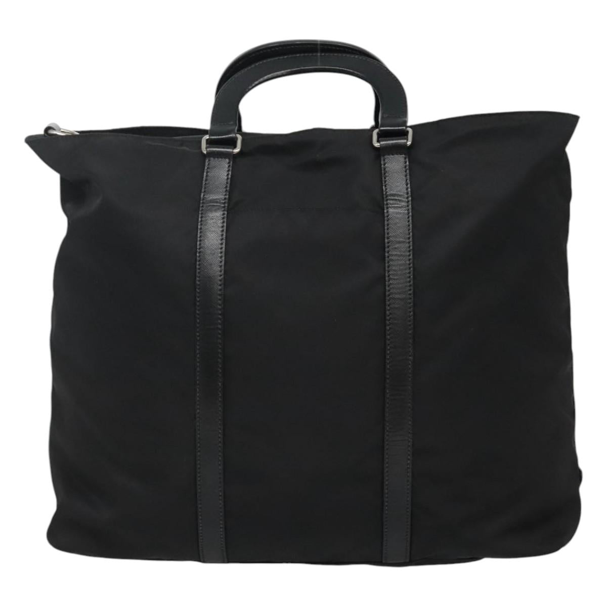 PRADA Hand Bag Nylon 2way Black Auth ki5424 - Jerrillo image 2