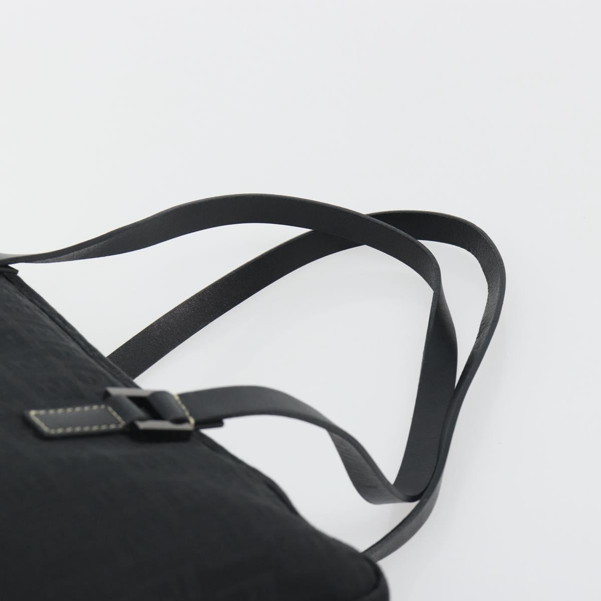Borsa a mano FENDI Zucchino in tela nera e argento 8BH031 autentica ki6737 - Jerrillo image 8
