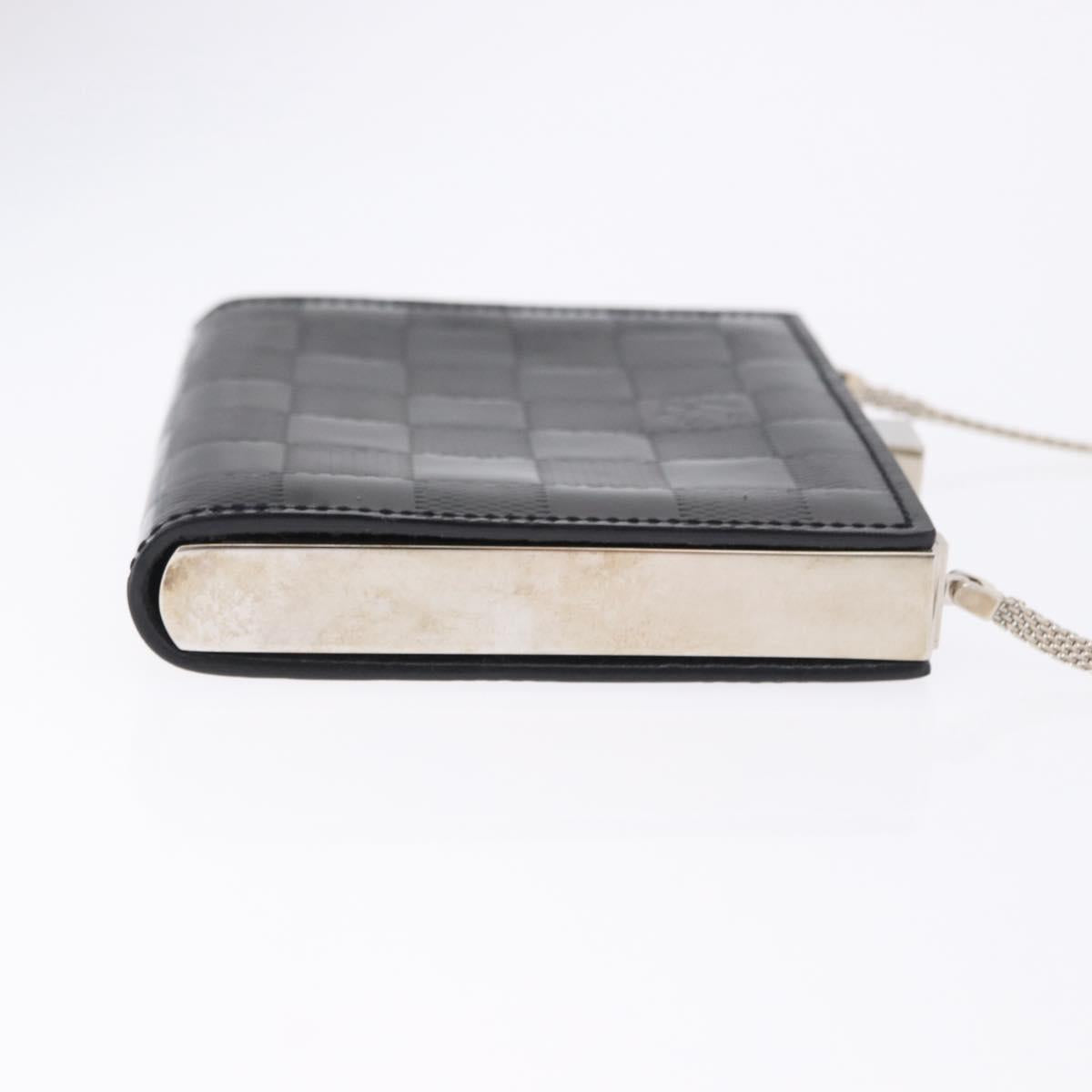 Borsa a tracolla LOUIS VUITTON Damier Vernis Anjou PM nera M92112 LV autentica ki6743V - Jerrillo image 4