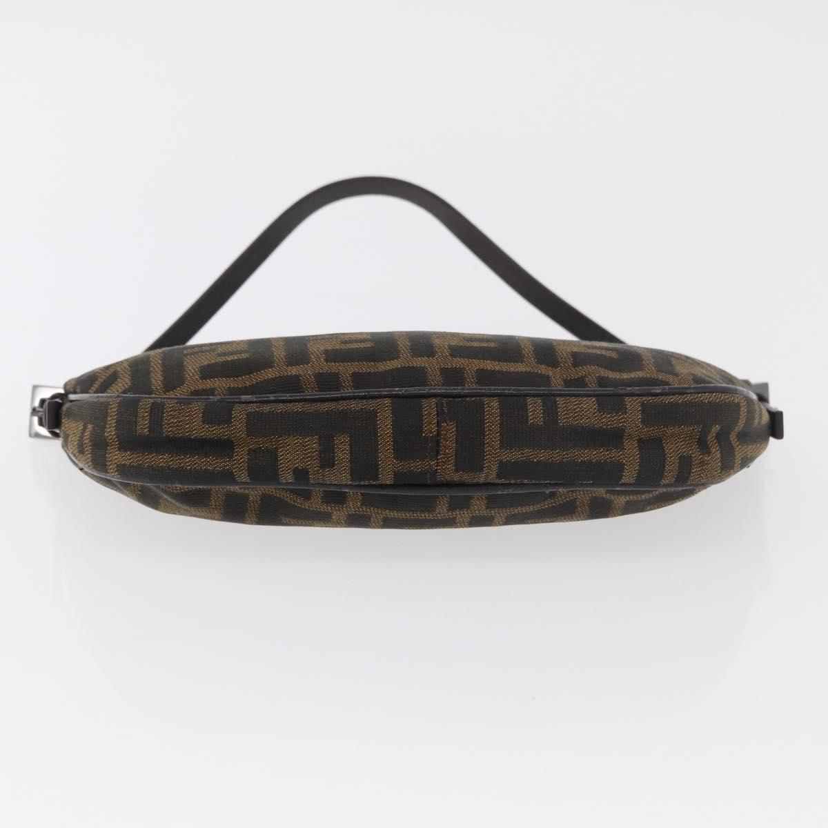 FENDI Zucca Canvas Accessory Pouch Brown Black Auth mr2395A - Jerrillo image 5