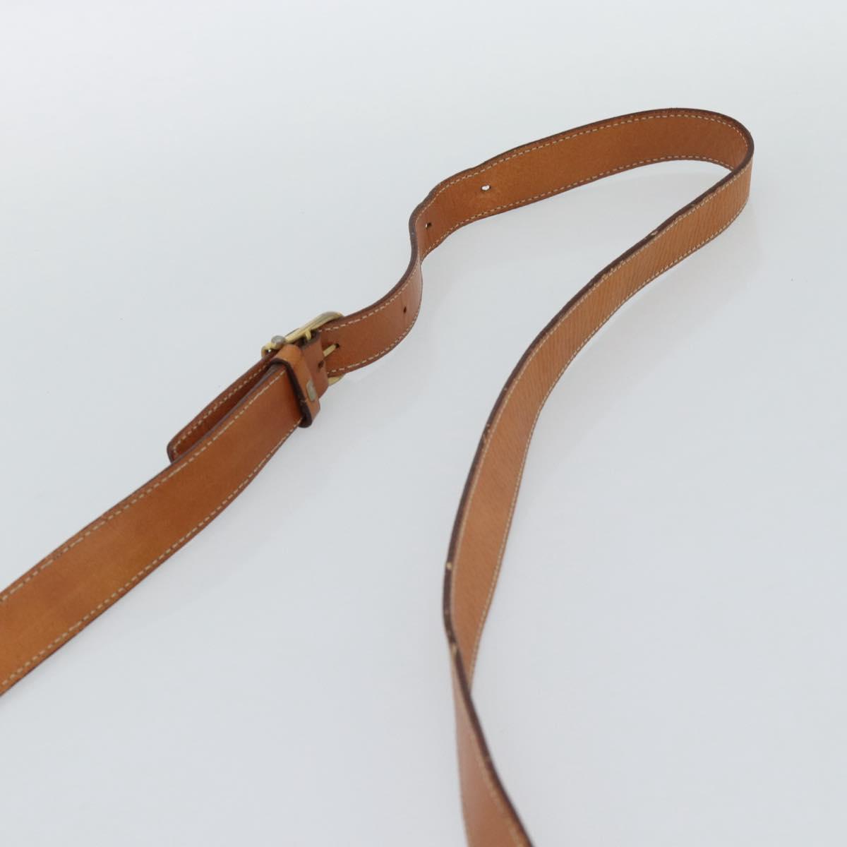 CELINE Macadam Shoulder Bag PVC Leather Brown Gold Auth mr2647 - Jerrillo image 8