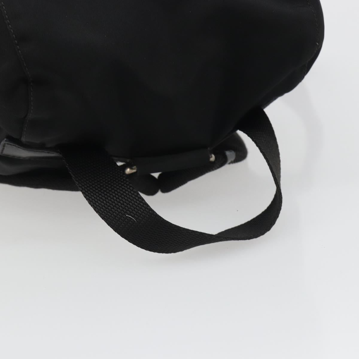PRADA Backpack Nylon Black Silver Auth mr2651 - Jerrillo image 7
