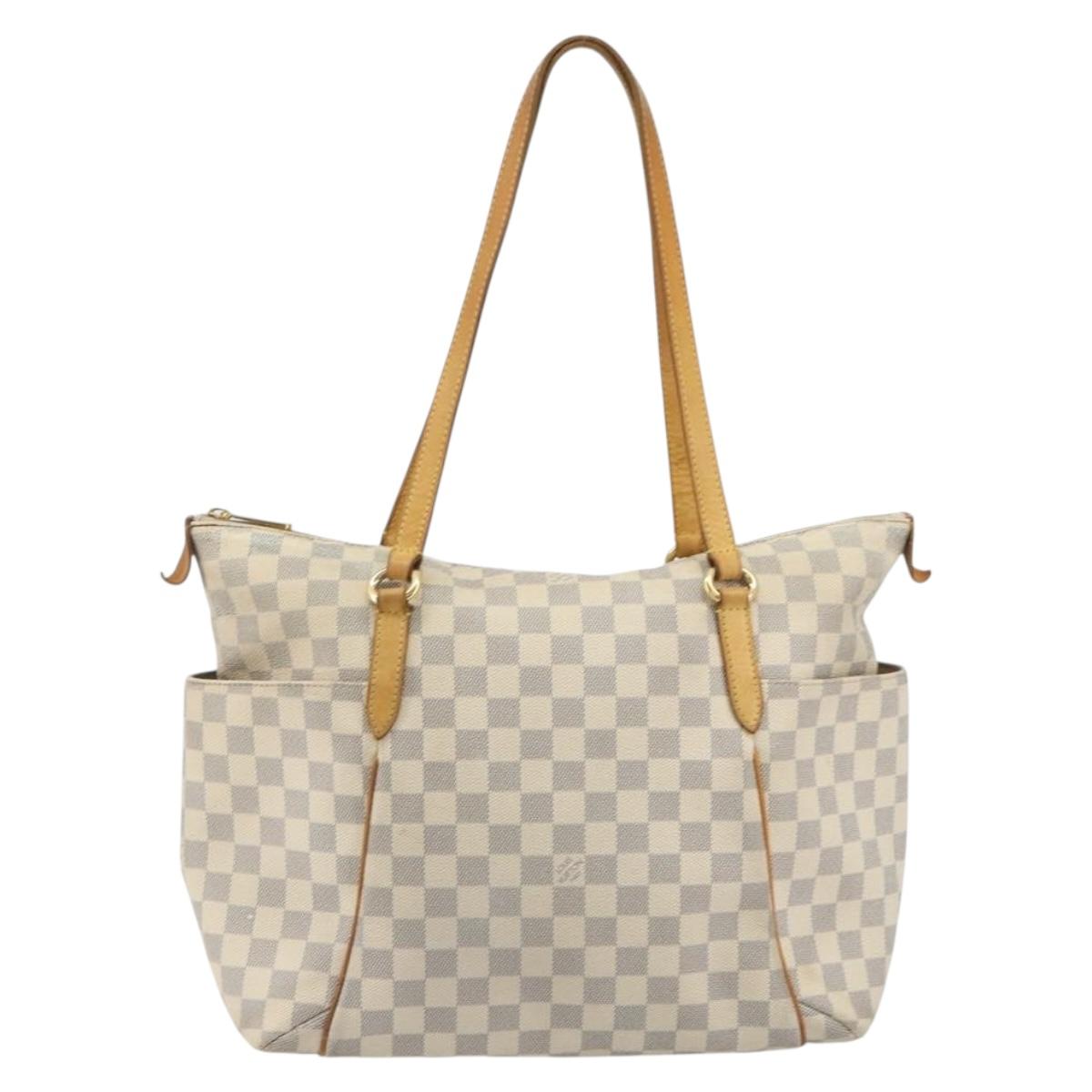 LOUIS VUITTON Damier Azur Totally MM Tote Bag N51262 LV Auth mr2758 - Jerrillo image 2