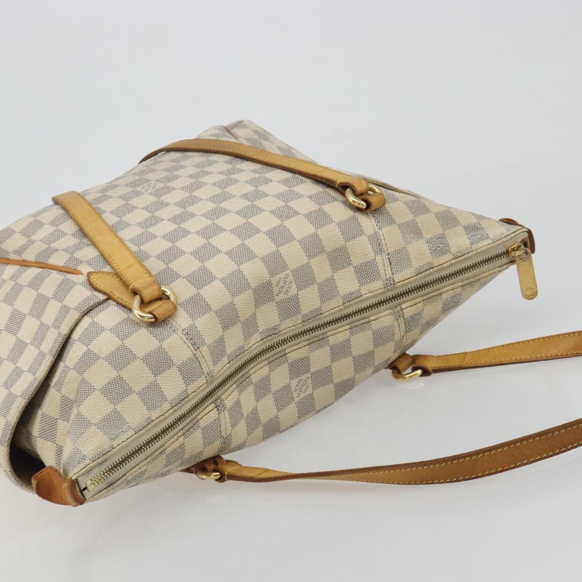 LOUIS VUITTON Damier Azur Totally MM Tote Bag N51262 LV Auth mr2758 - Jerrillo image 6