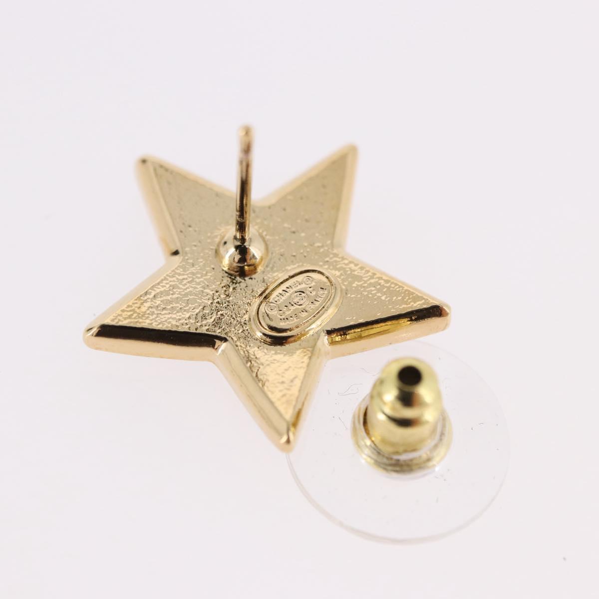 CHANEL Star Coco Mark Pierce Metal Gold Tone CC Auth SW2654SAM - Jerrillo image 9