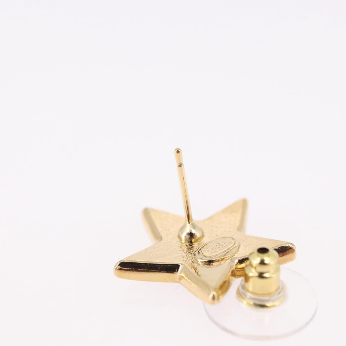 CHANEL Star Coco Mark Pierce Metal Gold Tone CC Auth SW2654SAM - Jerrillo image 4
