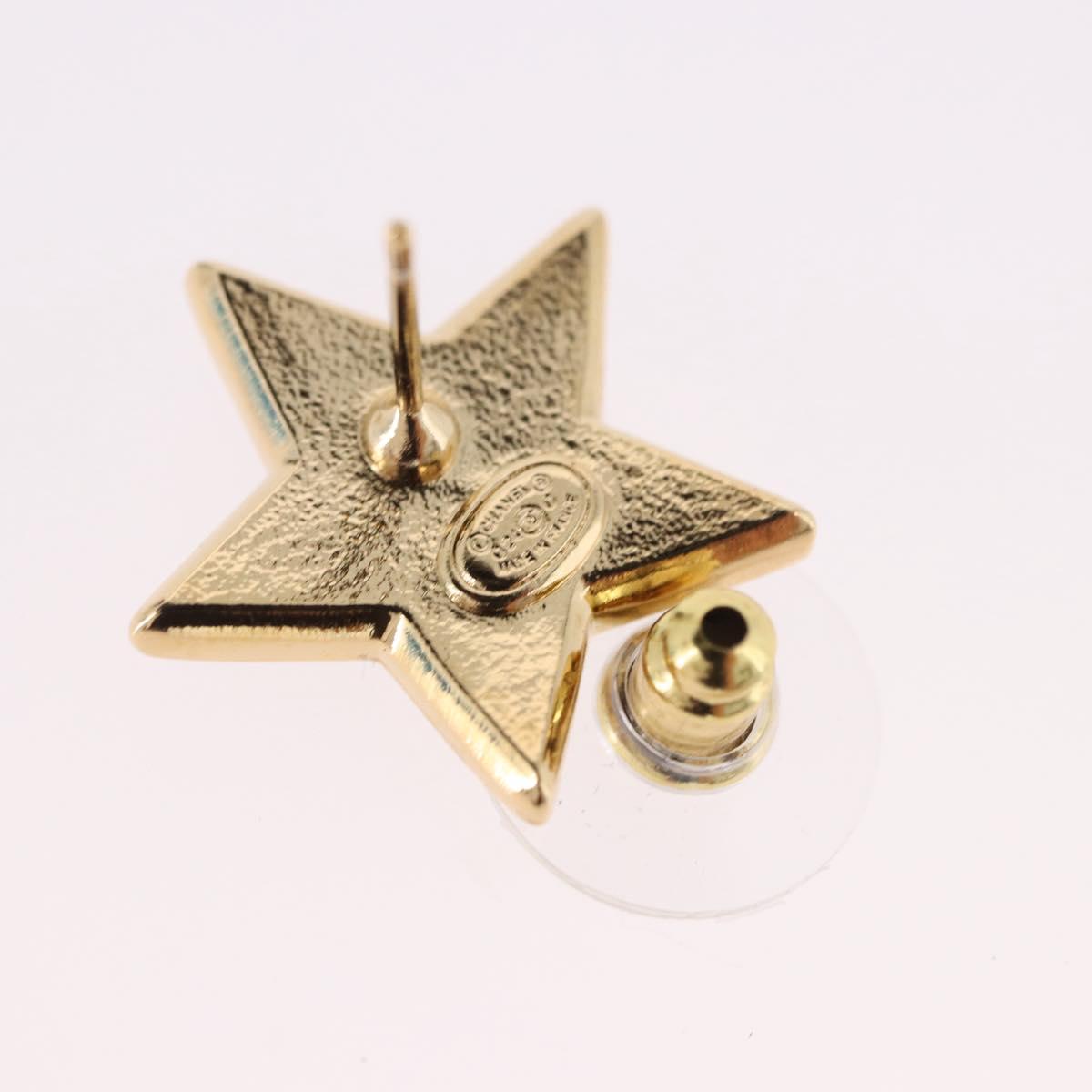 CHANEL Star Coco Mark Pierce Metal Gold Tone CC Auth SW2654SAM - Jerrillo image 5
