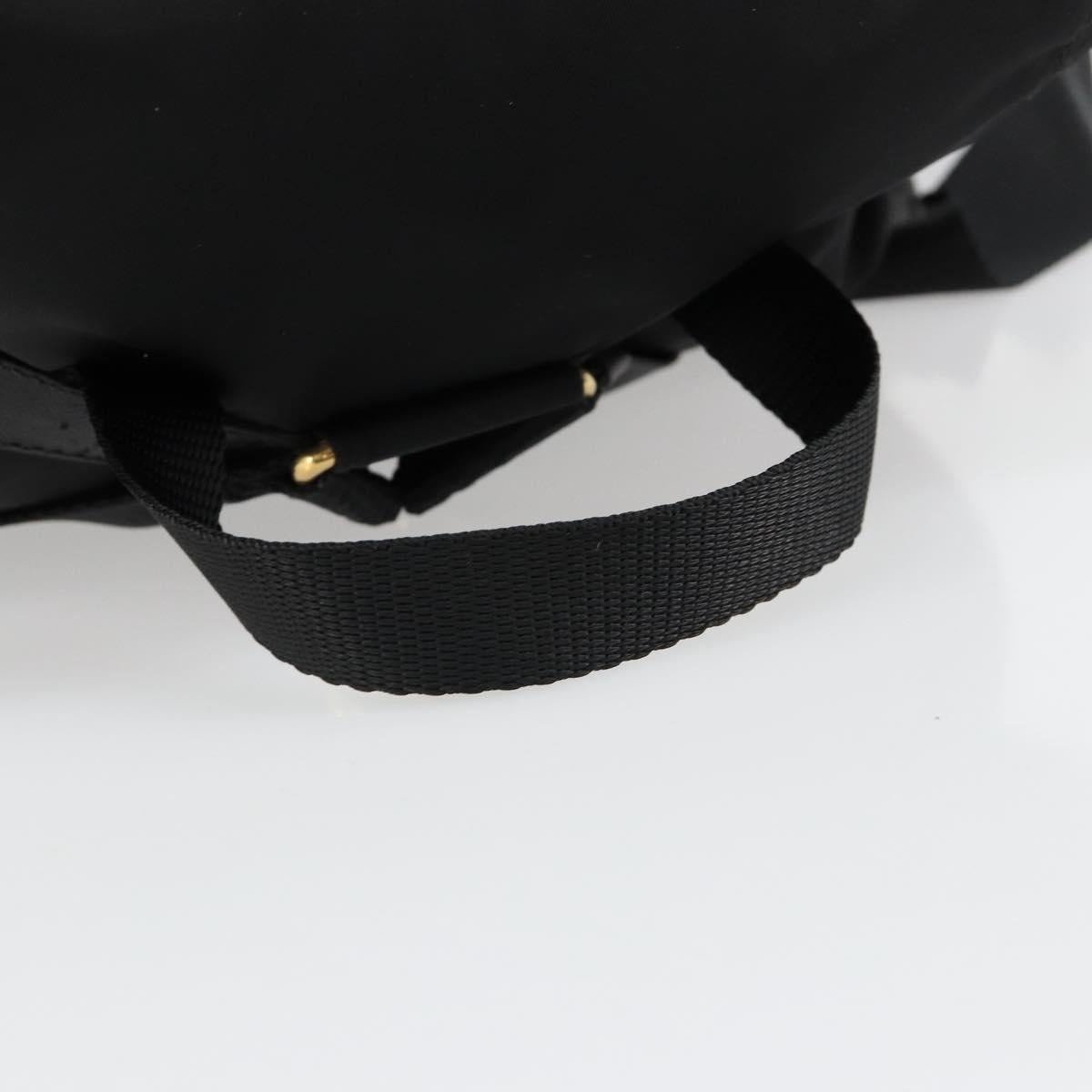 PRADA Backpack Nylon Black Gold Auth yk20532SAV - Jerrillo image 7