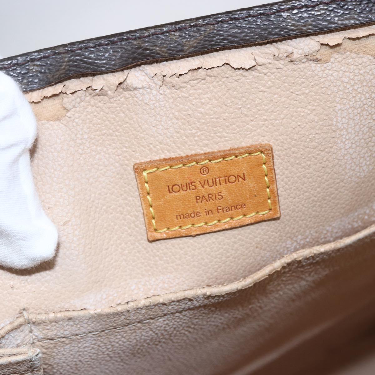 LOUIS VUITTON Monogram Sac Plat Hand Bag M51140 LV Auth 147755 - Jerrillo image 10