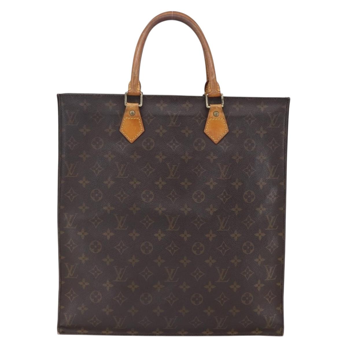 LOUIS VUITTON Monogram Sac Plat Hand Bag M51140 LV Auth 147755 - Jerrillo image 2