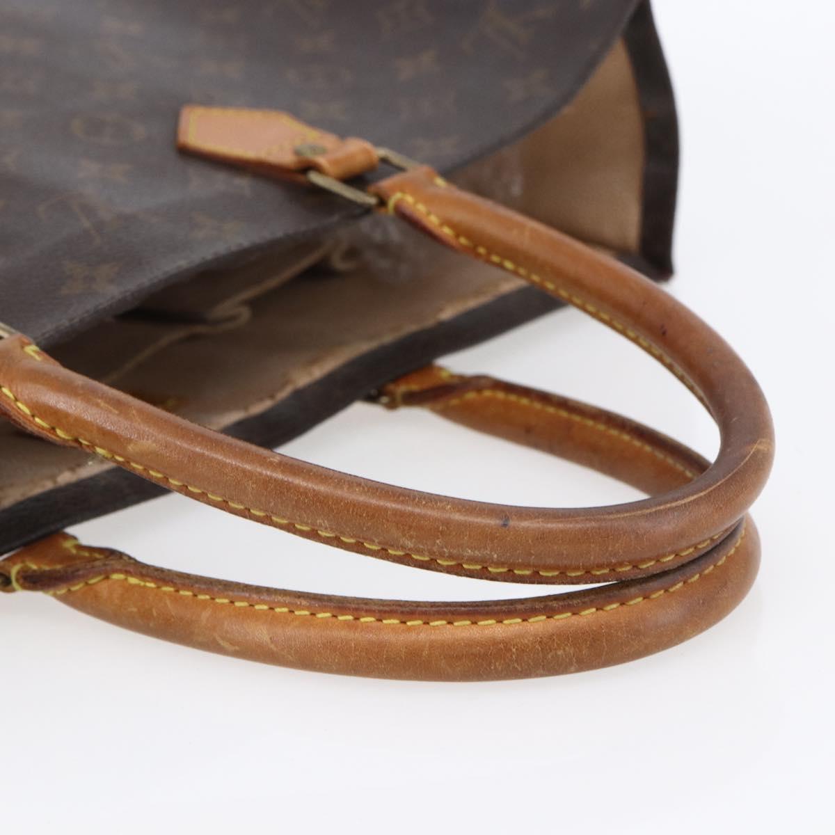 LOUIS VUITTON Monogram Sac Plat Hand Bag M51140 LV Auth 147755 - Jerrillo image 7
