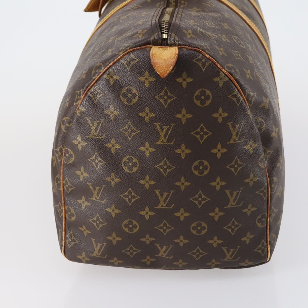 LOUIS VUITTON Monogram Keepall 55 Boston Bag M41424 LV Auth 148740 - Jerrillo image 4
