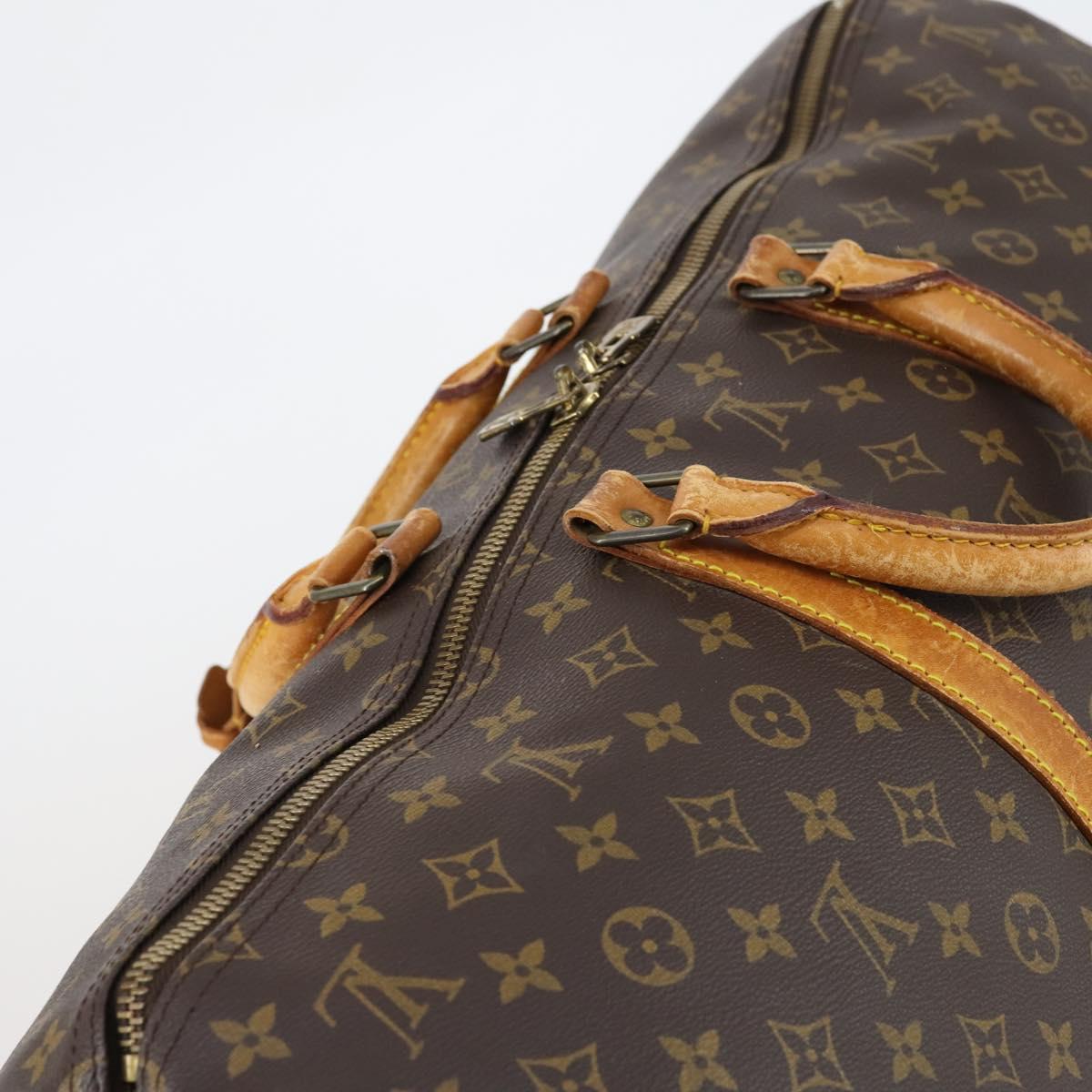 LOUIS VUITTON Monogram Keepall 55 Boston Bag M41424 LV Auth 148740 - Jerrillo image 6