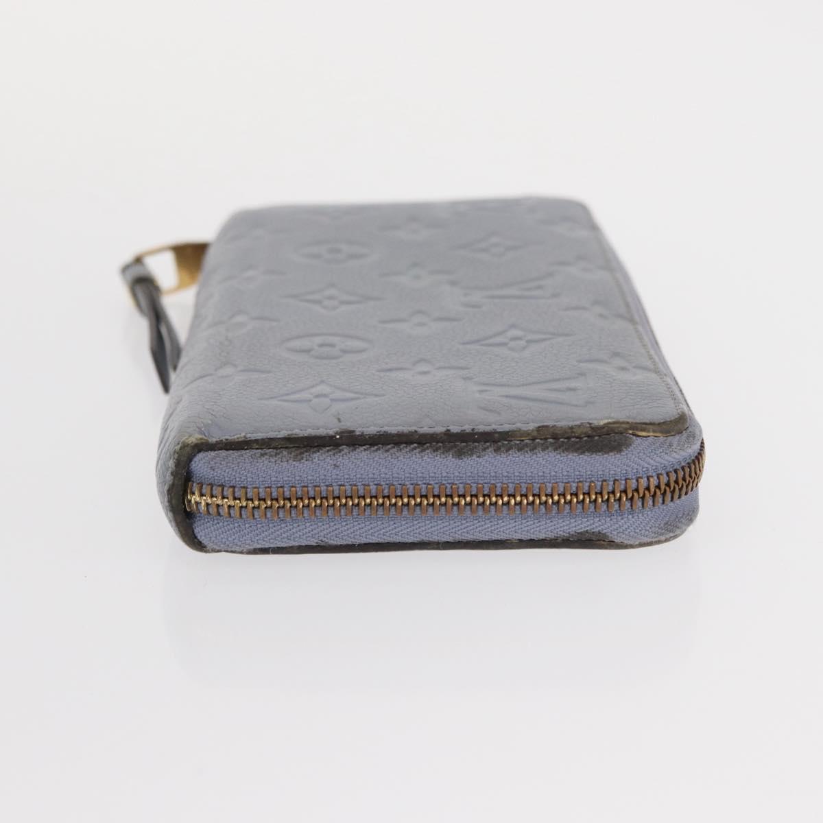 LOUIS VUITTON Empreinte Zippy Wallet Long Wallet Lila M60570 LV Auth 149488 - Jerrillo image 3