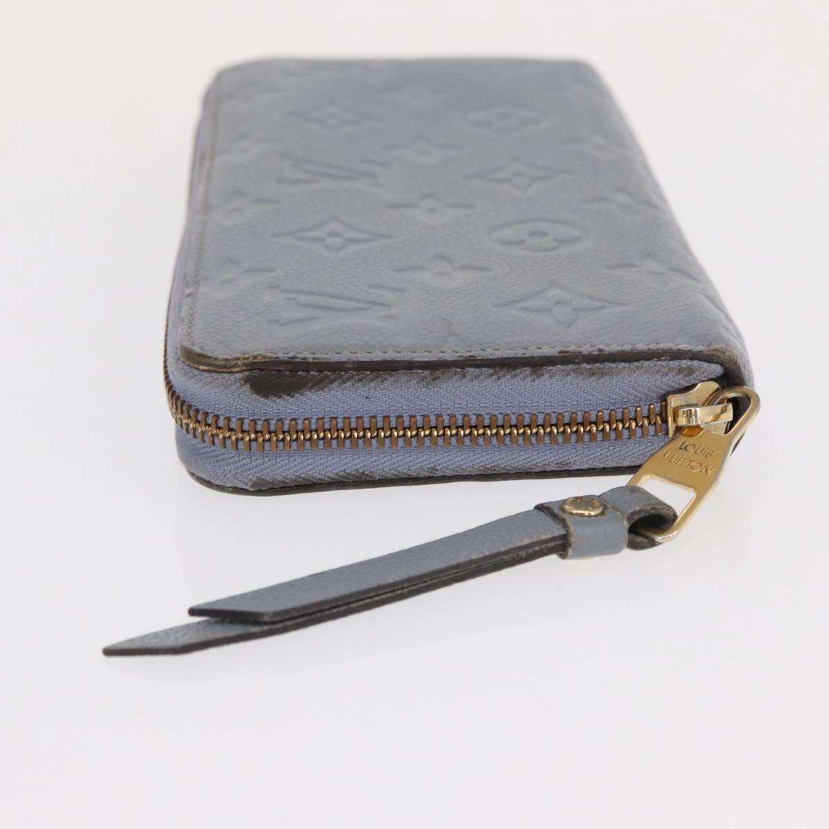 LOUIS VUITTON Empreinte Zippy Wallet Long Wallet Lila M60570 LV Auth 149488 - Jerrillo image 4