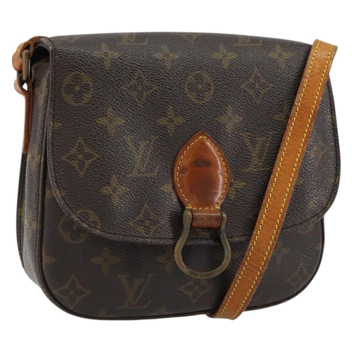LOUIS VUITTON Monogram Saint Cloud MM Shoulder Bag M51243 LV Auth 149537 – Jerrillo