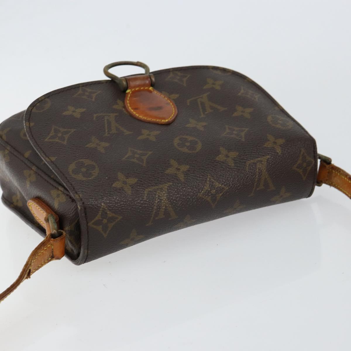 LOUIS VUITTON Monogram Saint Cloud MM Shoulder Bag M51243 LV Auth 149537 - Jerrillo image 6