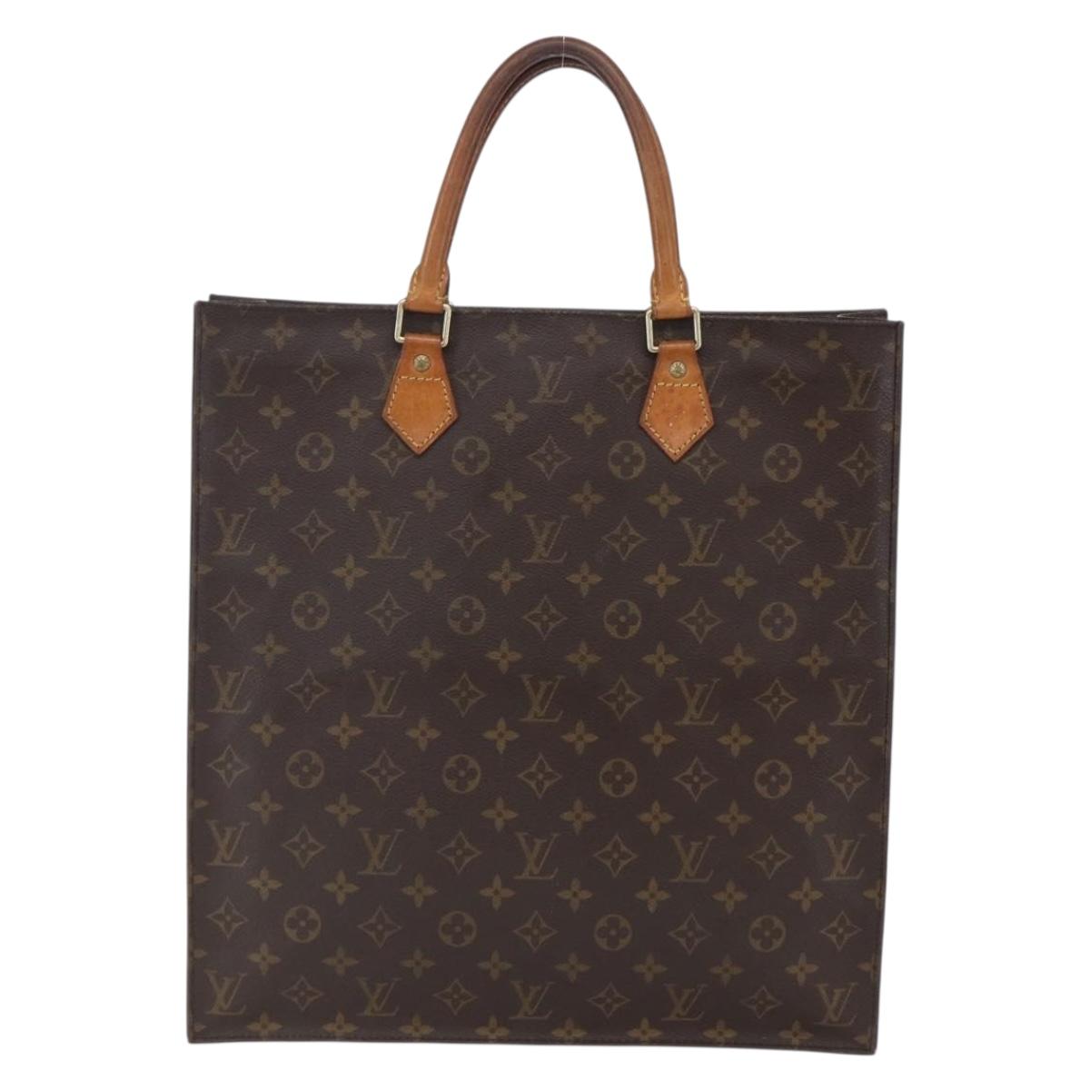 LOUIS VUITTON Monogram Sac Plat Hand Bag M51140 LV Auth 150580 - Jerrillo image 2