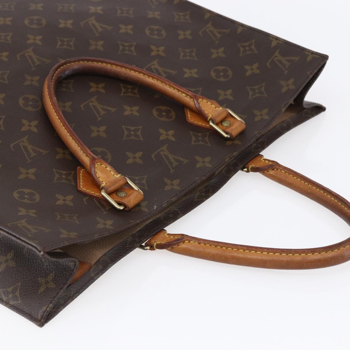 LOUIS VUITTON Monogram Sac Plat Hand Bag M51140 LV Auth 150580 - Jerrillo image 6