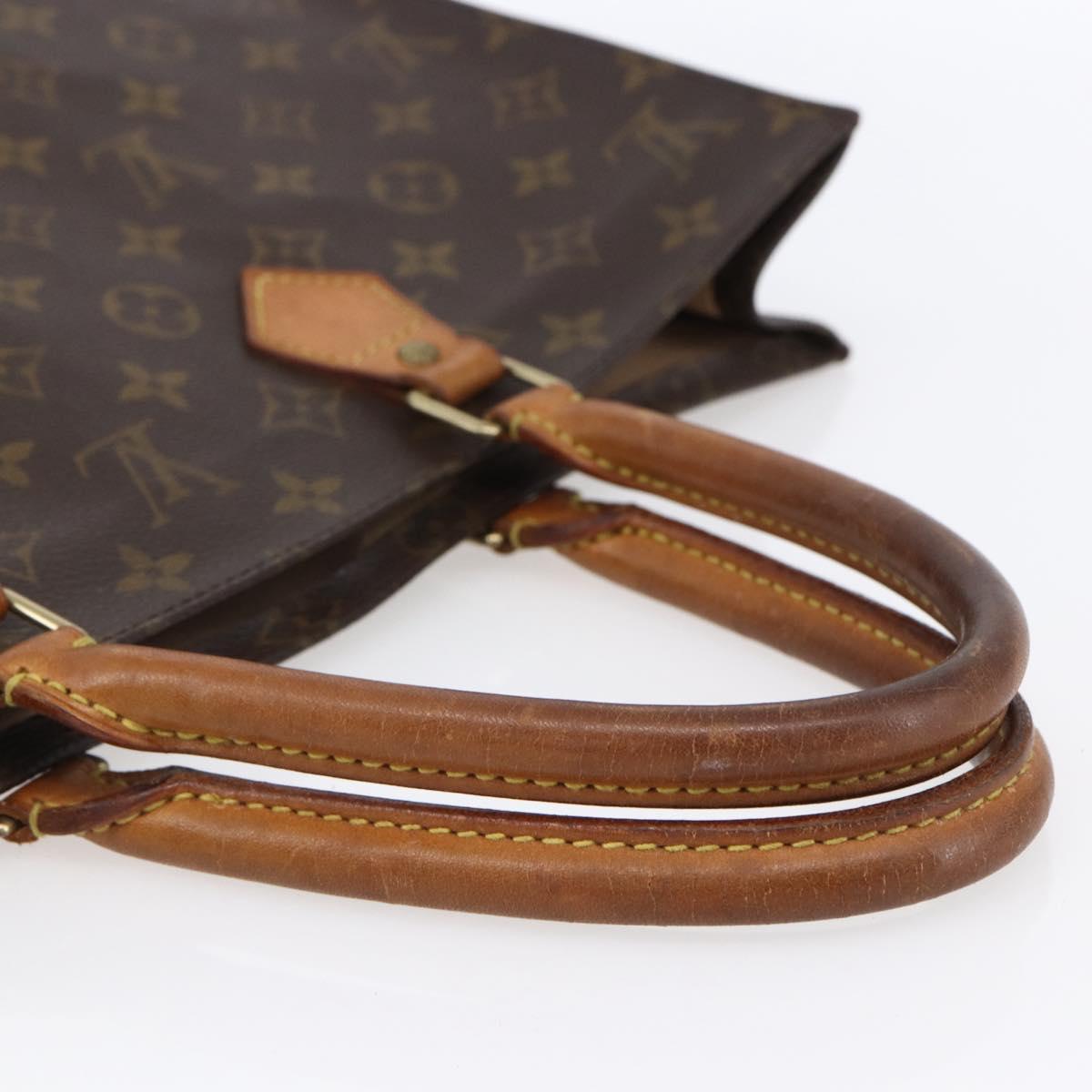 LOUIS VUITTON Monogram Sac Plat Hand Bag M51140 LV Auth 150580 - Jerrillo image 7