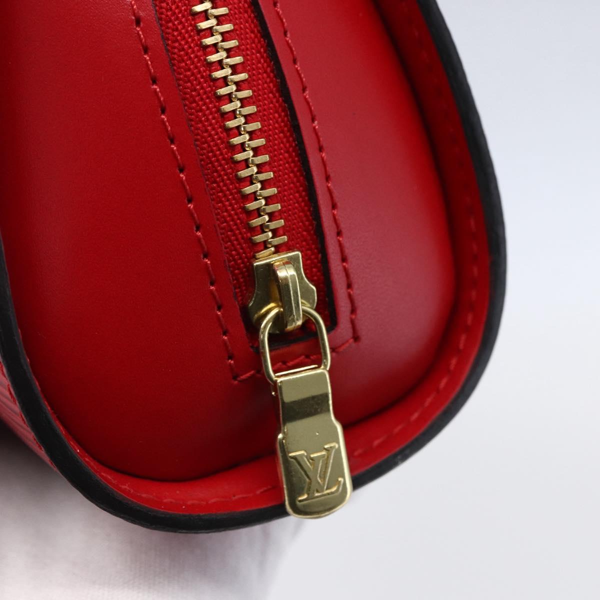 LOUIS VUITTON Epi Dauphine PM Pouch Castilian Red M48447 LV Auth 150889 - Jerrillo image 9