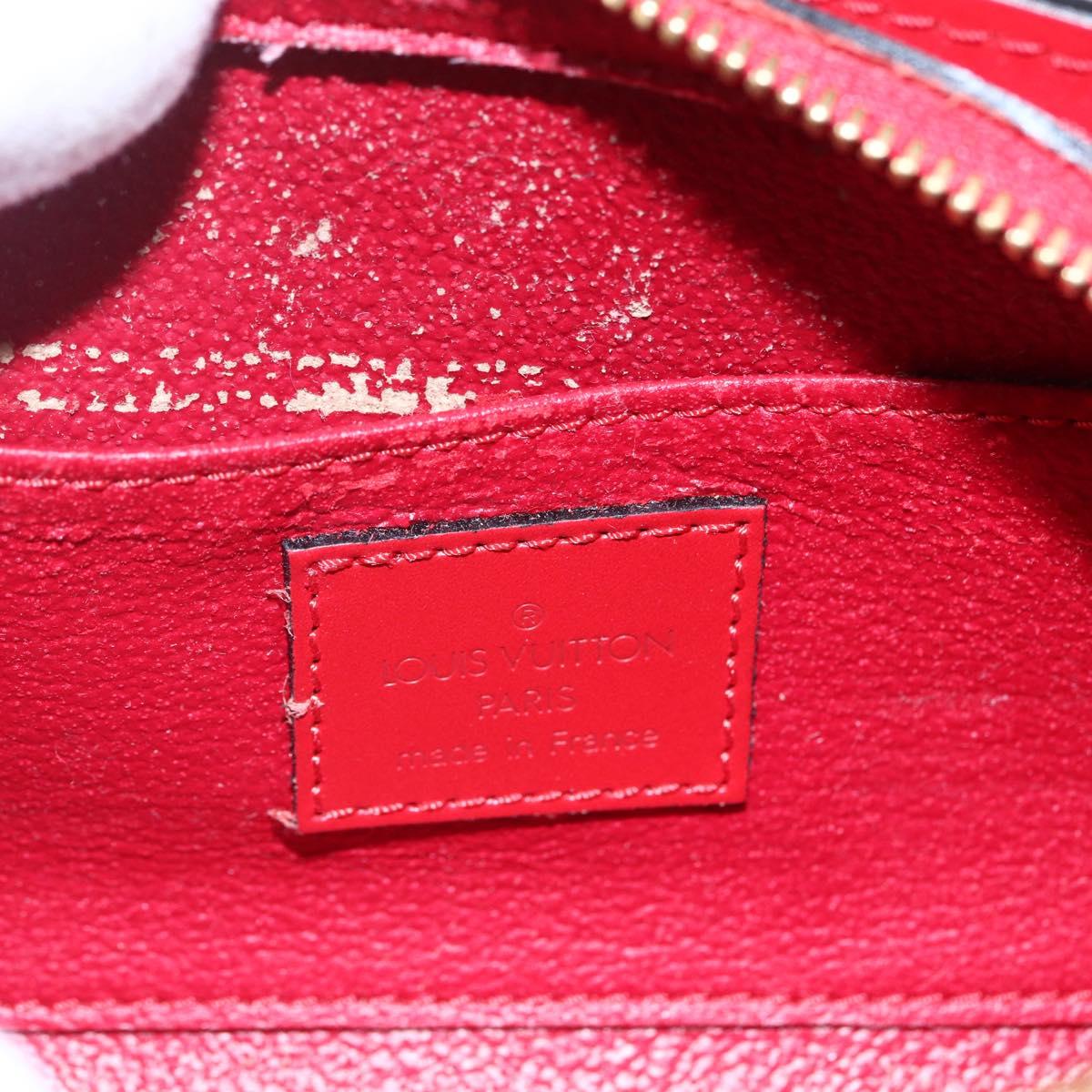 LOUIS VUITTON Epi Dauphine PM Pouch Castilian Red M48447 LV Auth 150889 - Jerrillo image 10