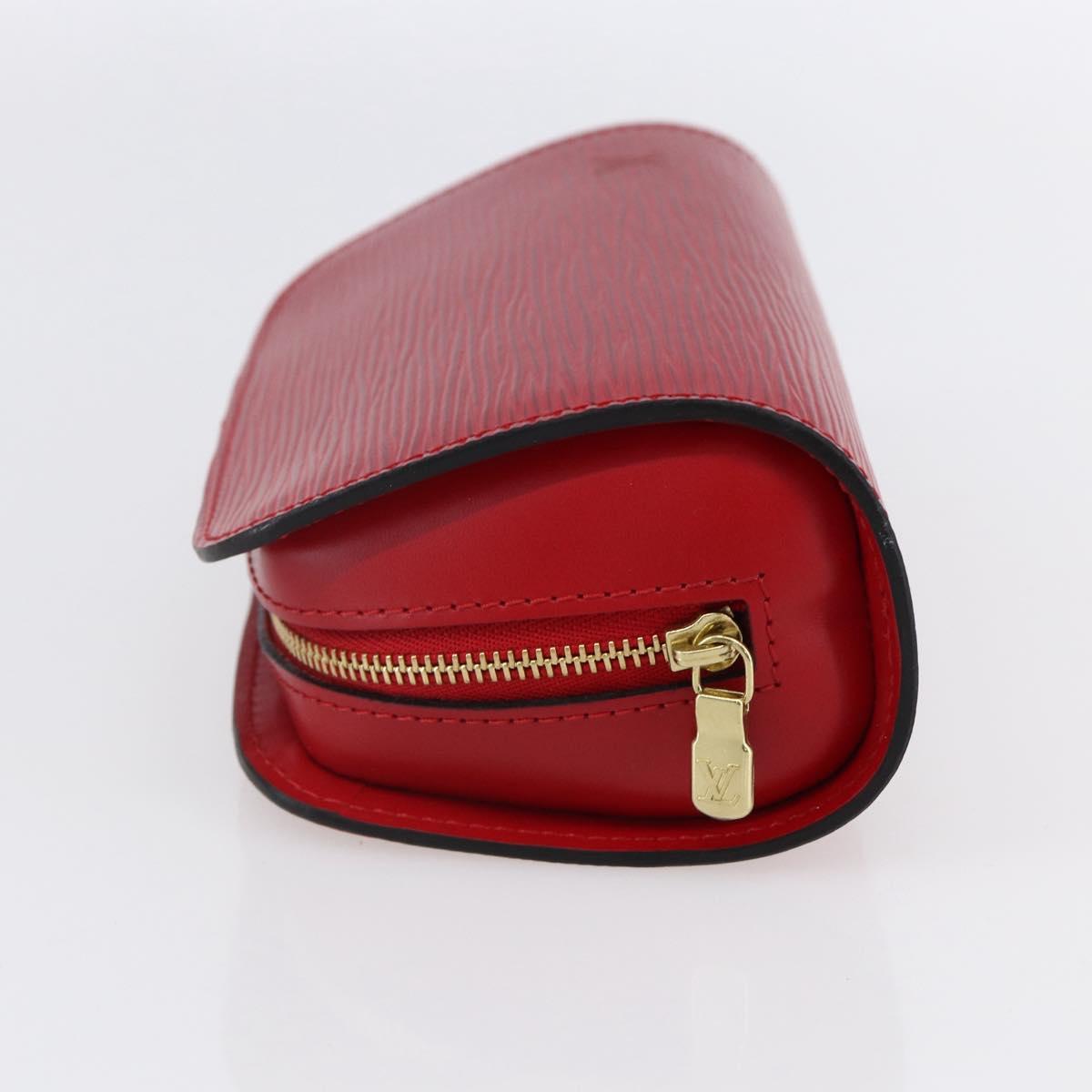 LOUIS VUITTON Epi Dauphine PM Pouch Castilian Red M48447 LV Auth 150889 - Jerrillo image 4