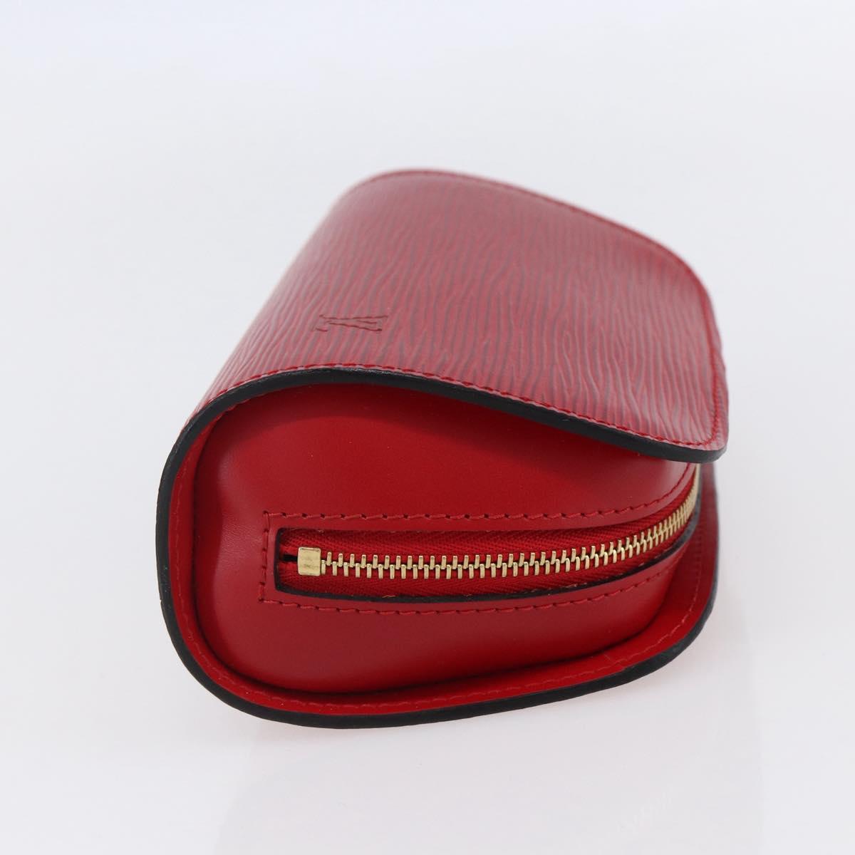 LOUIS VUITTON Epi Dauphine PM Pouch Castilian Red M48447 LV Auth 150889 - Jerrillo image 5