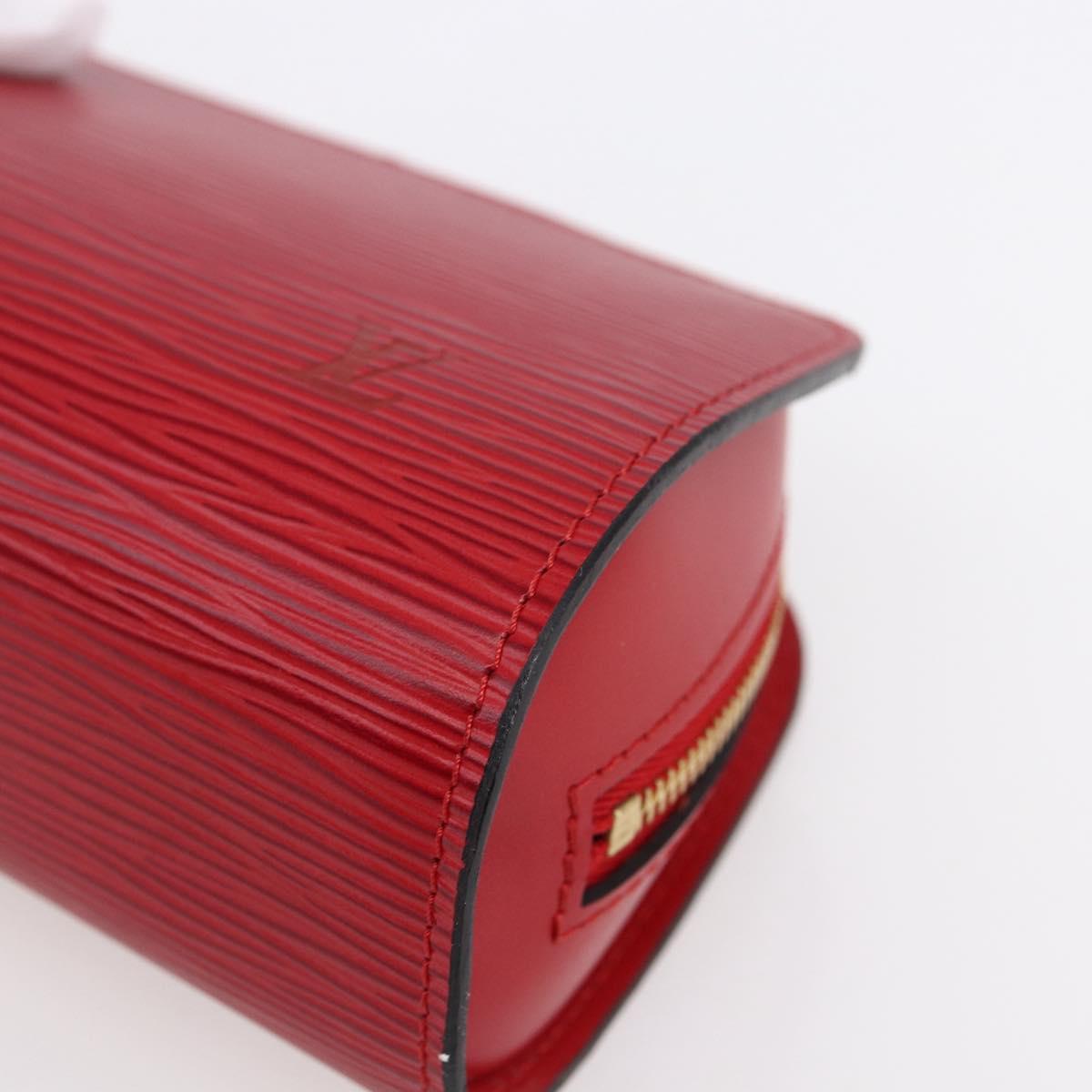LOUIS VUITTON Epi Dauphine PM Pouch Castilian Red M48447 LV Auth 150889 - Jerrillo image 8