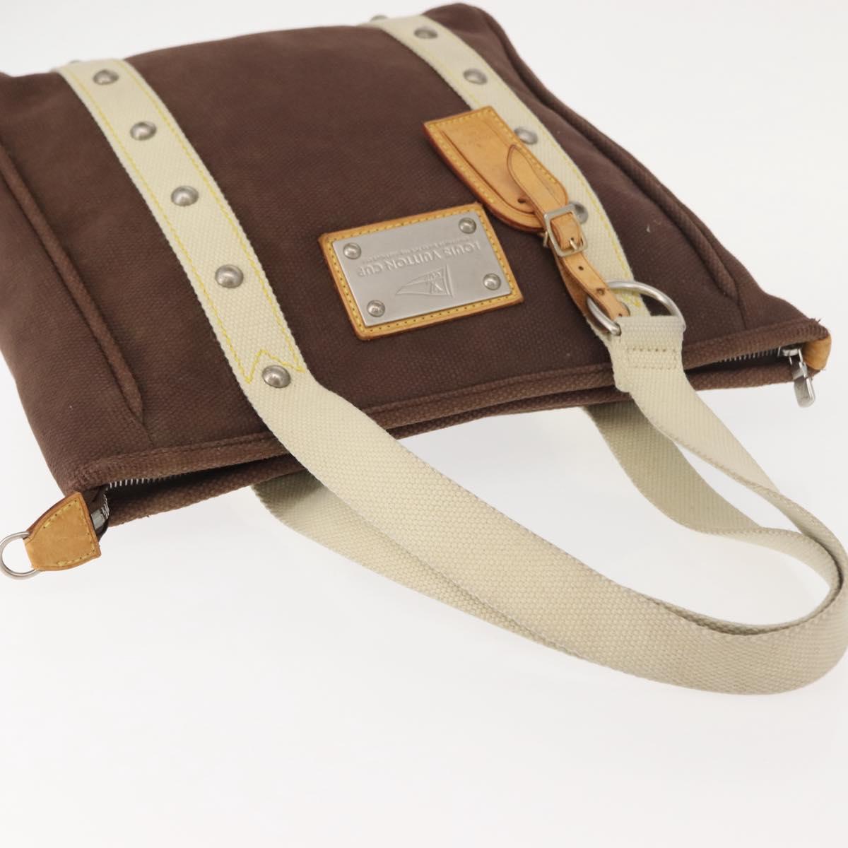 LOUIS VUITTON Antigua Cabas PM Tote Bag Brown LV Auth 151843 - Jerrillo image 6