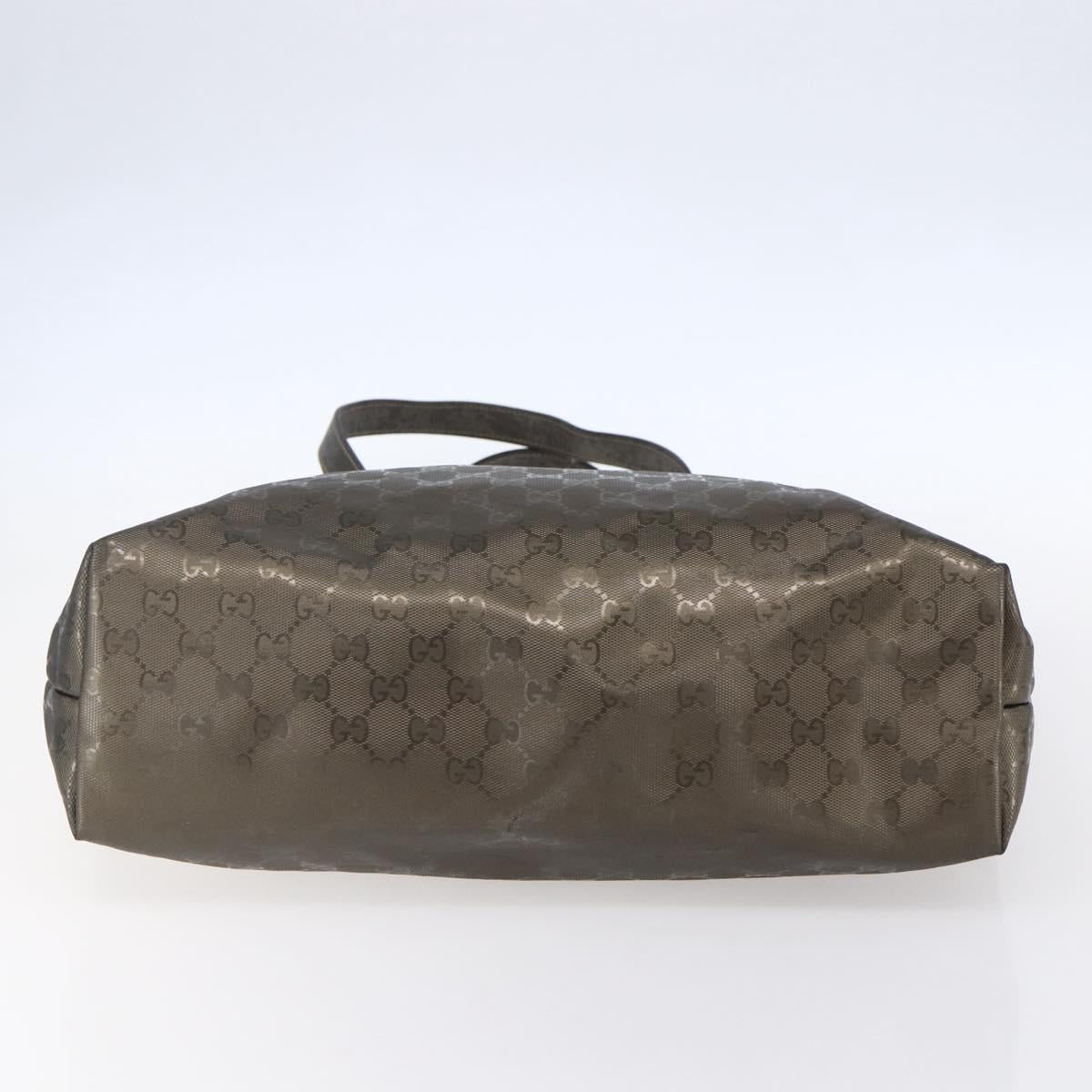 GUCCI GG Implementation Tote Bag PVC Silver Pink gray 211137 Auth 151918 - Jerrillo image 5