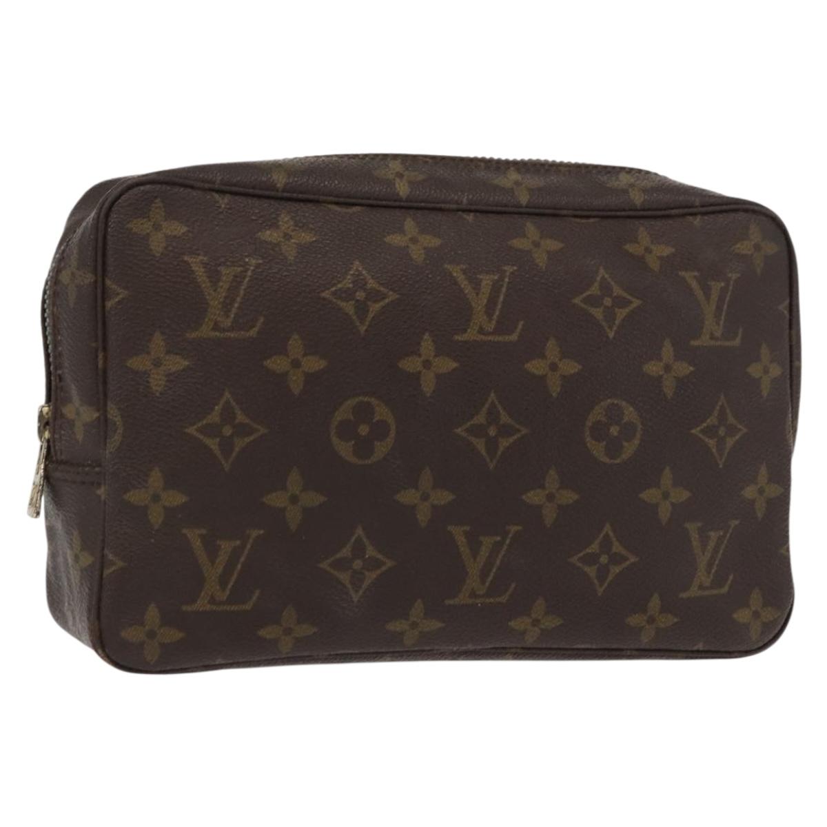 LOUIS VUITTON Monogram Trousse Toilette 23 Clutch Bag M47524 LV Auth 151950 – Jerrillo