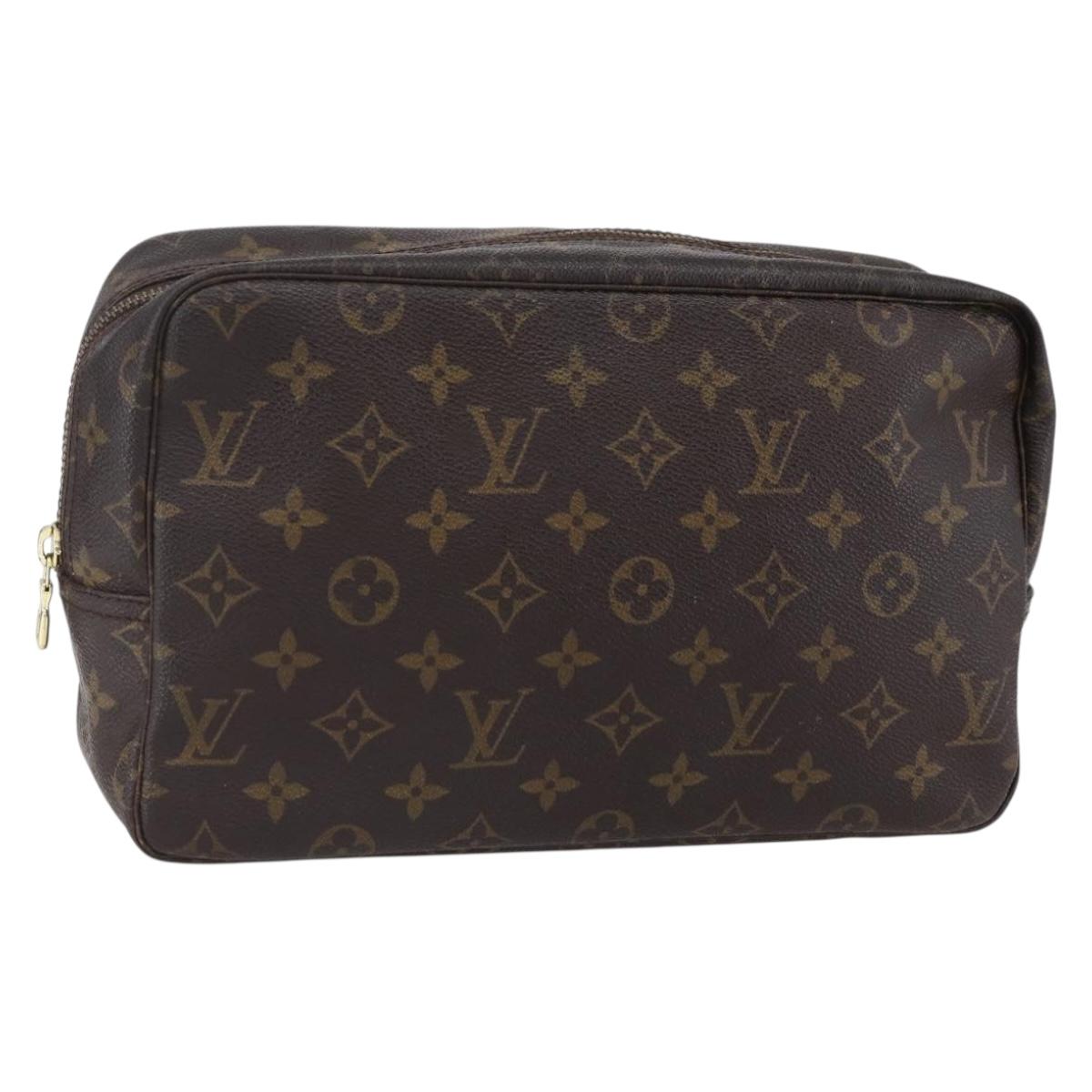 LOUIS VUITTON Monogram Trousse Toilette 28 Clutch Bag M47522 LV Auth 152122 – Jerrillo