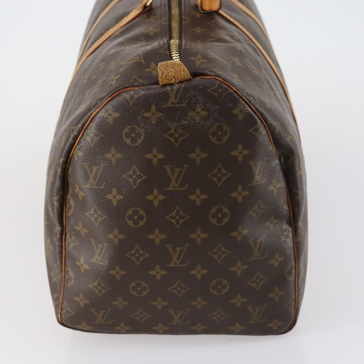 LOUIS VUITTON Monogram Keepall 55 Boston Bag M41424 LV Auth 152783 - Jerrillo image 5