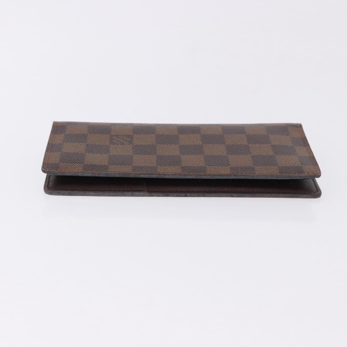 LOUIS VUITTON Damier Ebene Brazza Portefeuille Bifold Wallet N60017 Auth 180970A - Jerrillo image 3