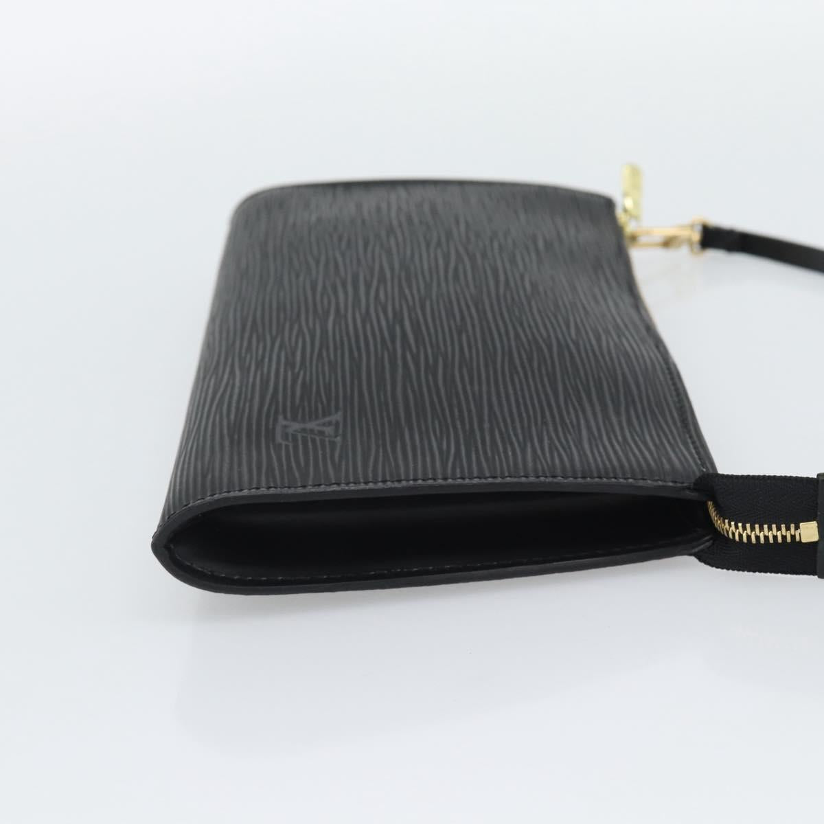 LOUIS VUITTON Epi Pochette Accessoires Pouch Black M52982 LV Auth 190993A - Jerrillo image 3