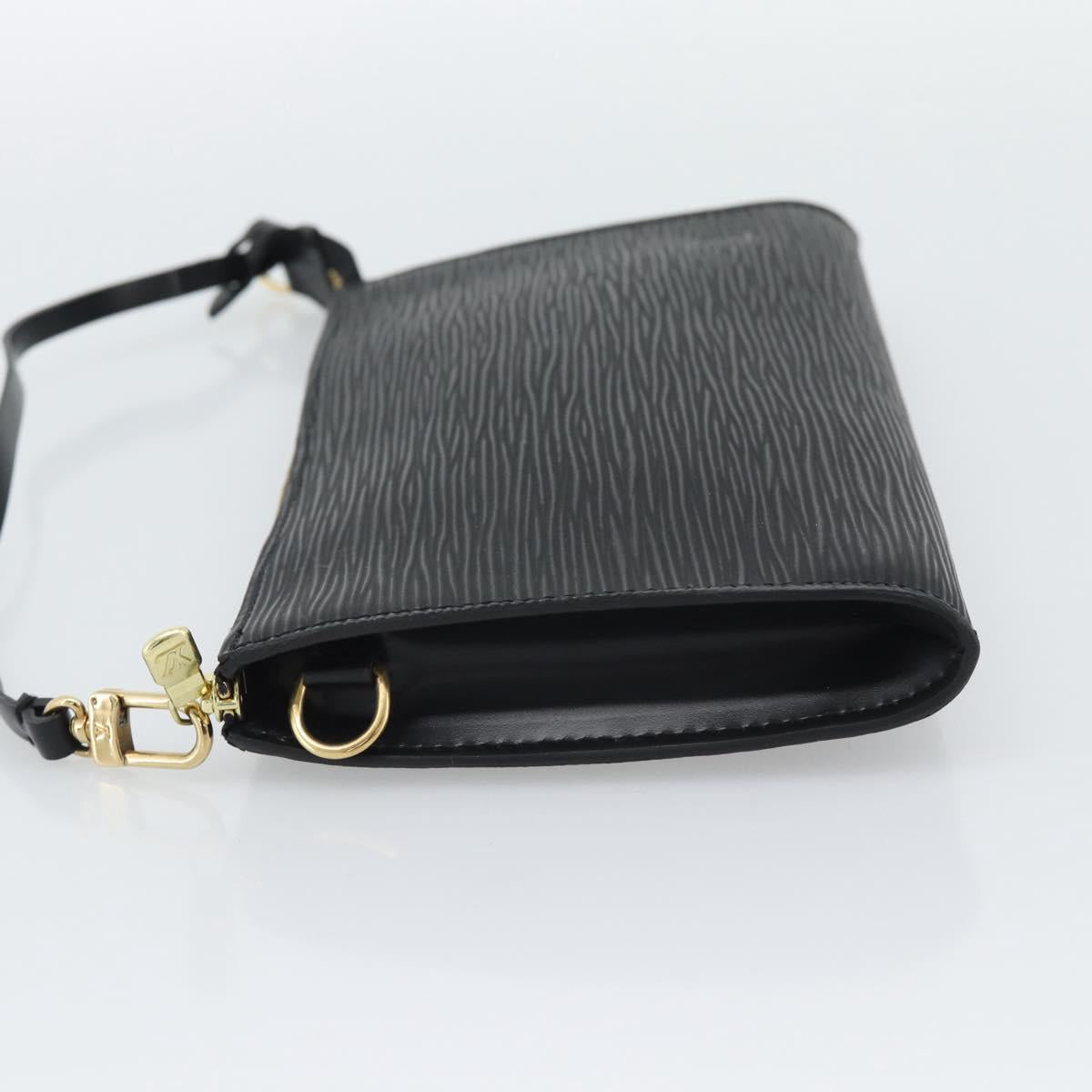 LOUIS VUITTON Epi Pochette Accessoires Pouch Black M52982 LV Auth 190993A - Jerrillo image 4