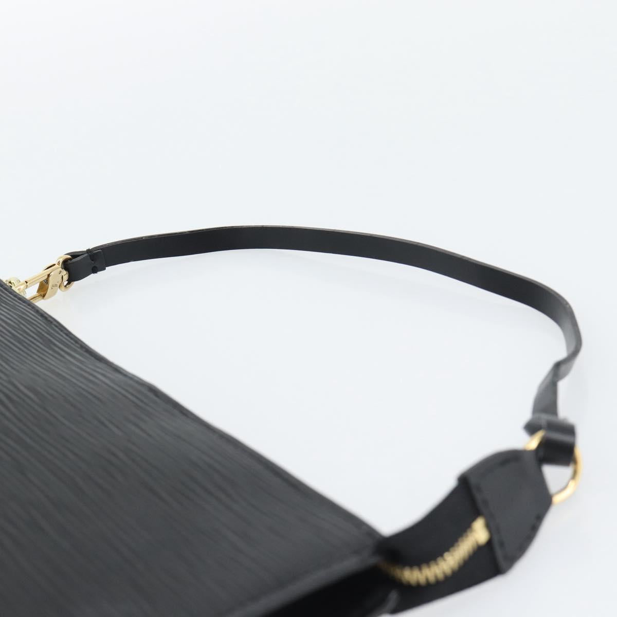 LOUIS VUITTON Epi Pochette Accessoires Pouch Black M52982 LV Auth 190993A - Jerrillo image 8