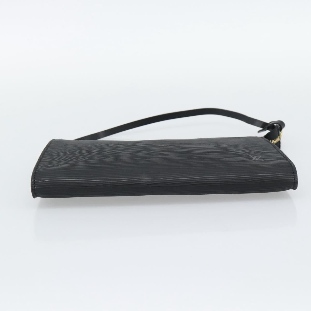 LOUIS VUITTON Epi Pochette Accessoires Pouch Black M52982 LV Auth 190993A - Jerrillo image 5