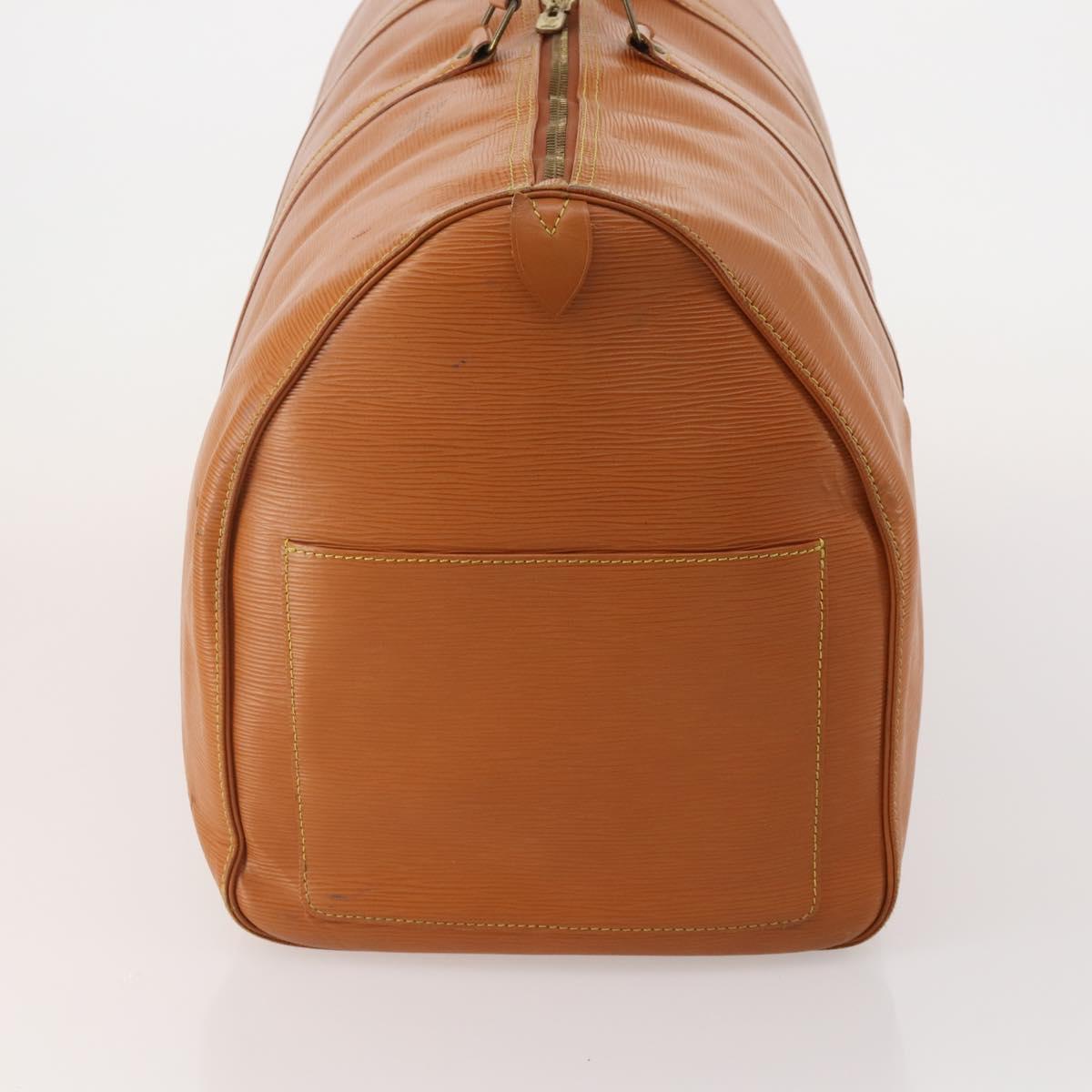 LOUIS VUITTON Epi Keepall 50 Boston Bag Brown M42968 LV Auth 191865A - Jerrillo image 3