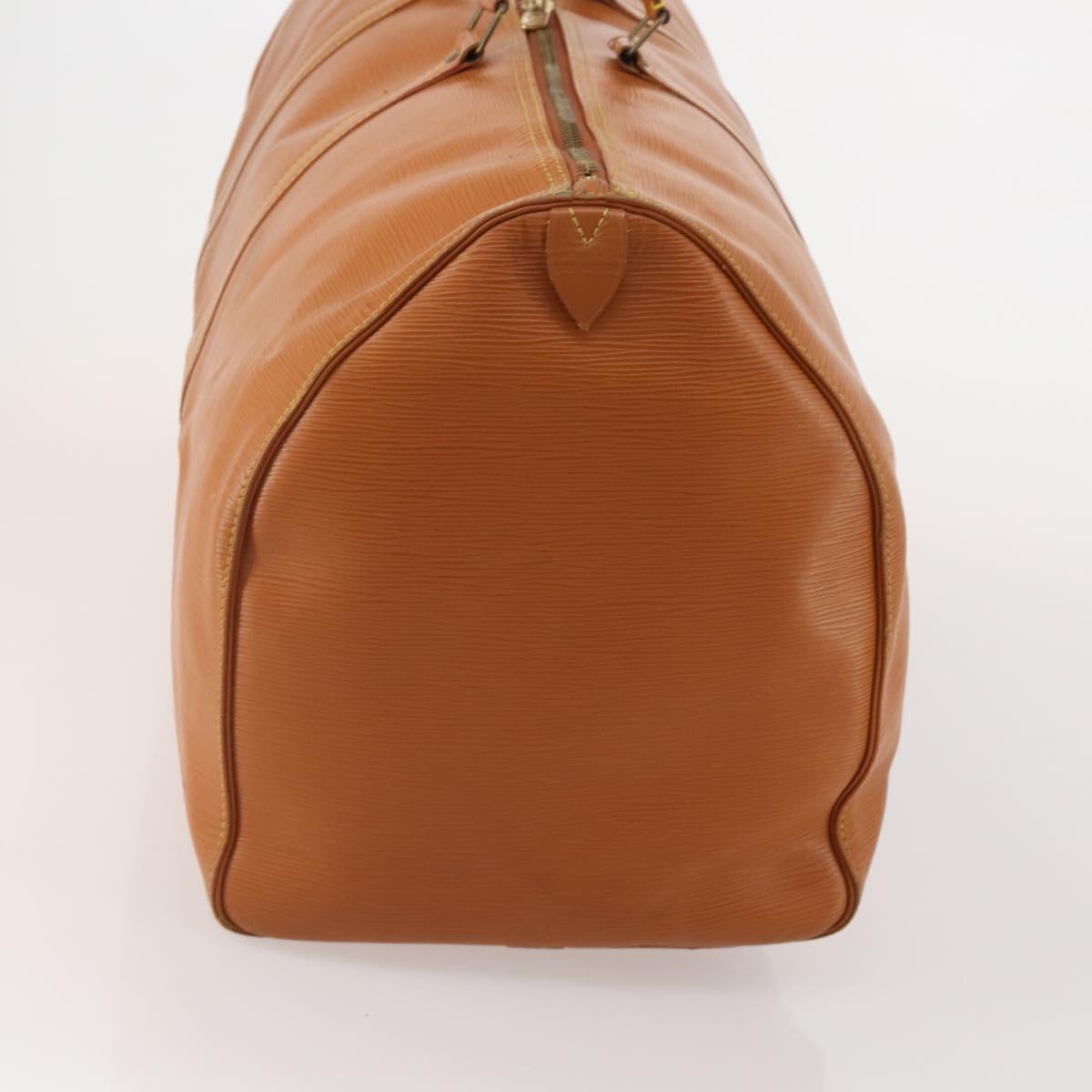 LOUIS VUITTON Epi Keepall 50 Boston Bag Brown M42968 LV Auth 191865A - Jerrillo image 4