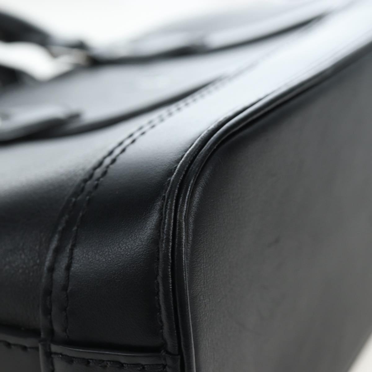 LOUIS VUITTON Alma EW Hand Bag Calf leather Black M24529 LV Auth 192473SAM - Jerrillo image 9