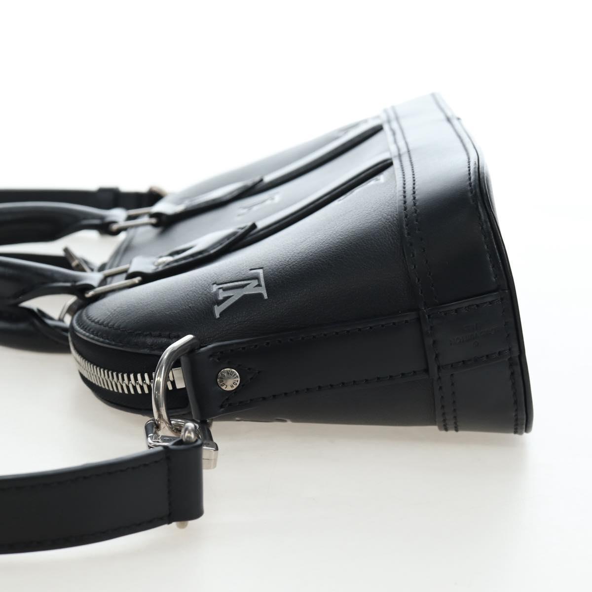 LOUIS VUITTON Alma EW Hand Bag Calf leather Black M24529 LV Auth 192473SAM - Jerrillo image 3