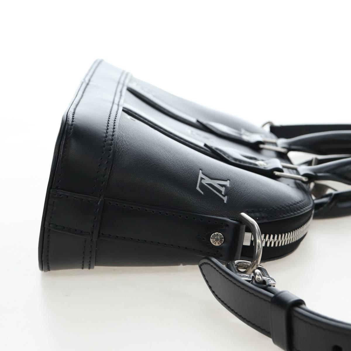 LOUIS VUITTON Alma EW Hand Bag Calf leather Black M24529 LV Auth 192473SAM - Jerrillo image 4