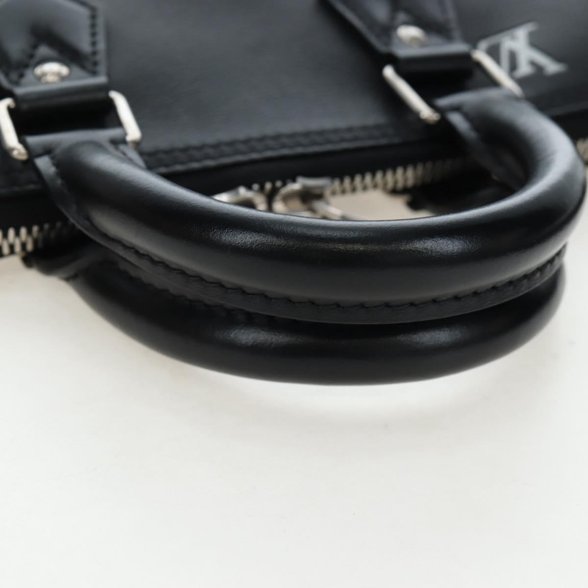 LOUIS VUITTON Alma EW Hand Bag Calf leather Black M24529 LV Auth 192473SAM - Jerrillo image 7