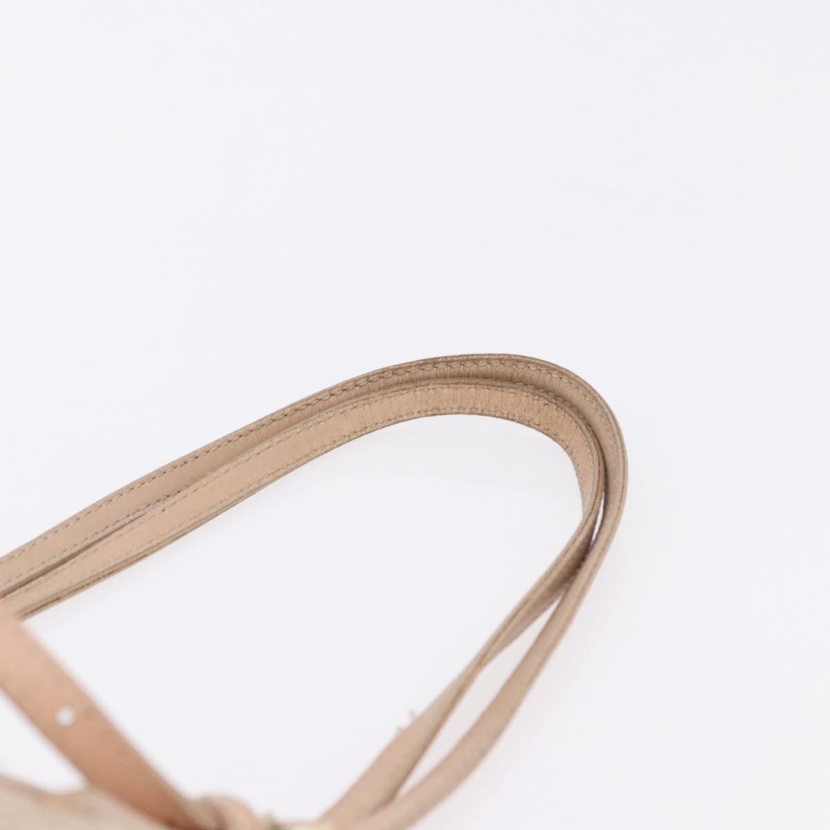 FENDI Zucchino Canvas Tote Bag Pink Gold Auth 192523 - Jerrillo image 9